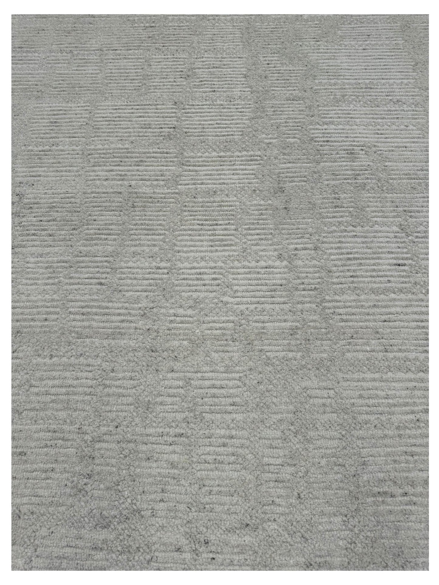 Artisan Harmony White White Contemporary Knotted Rug - Rugs - Artisan - Atlanta Designer Rugs