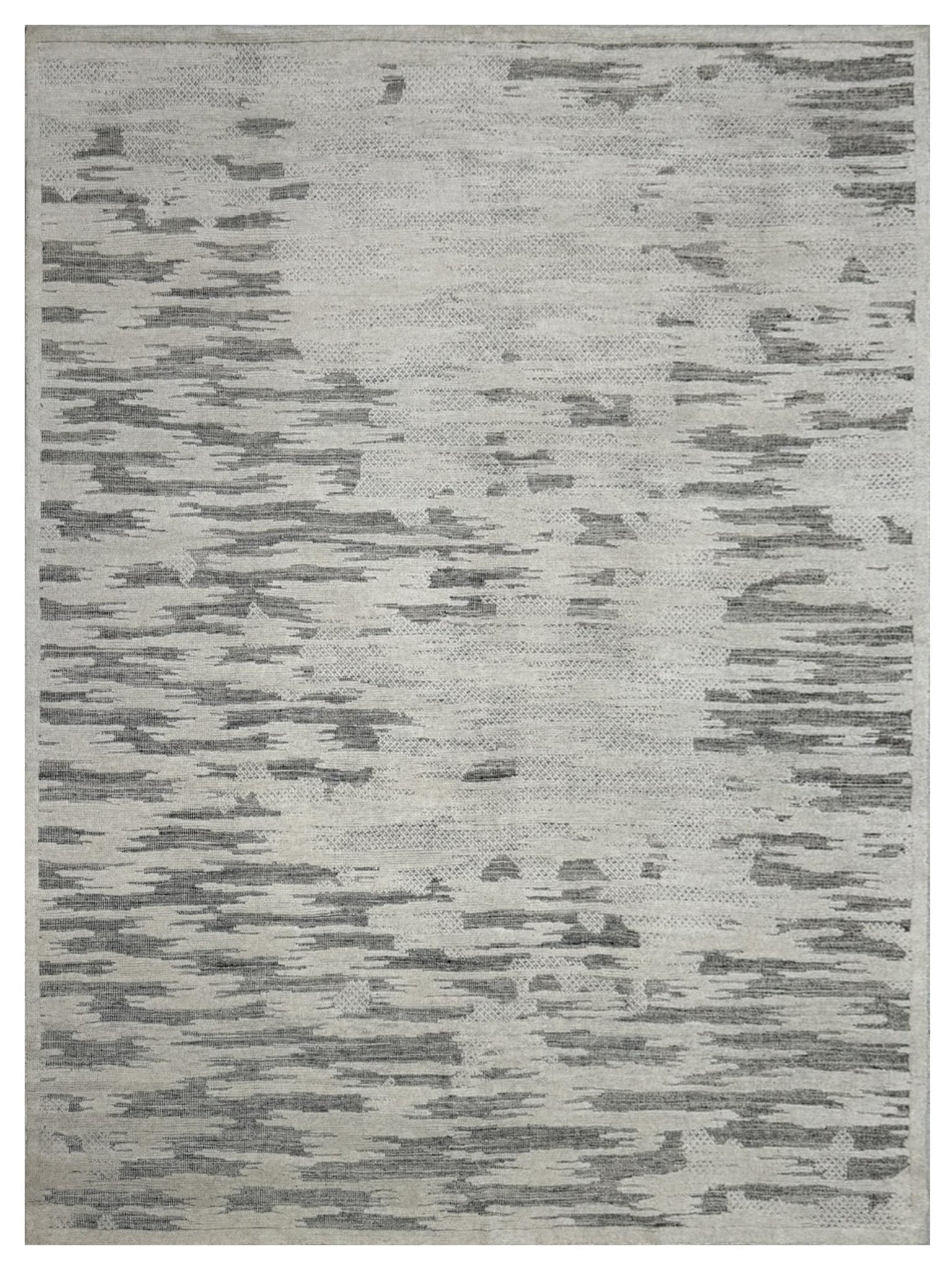 Artisan Harmony White Silver Transitional Knotted Rug - Rugs - Artisan - Atlanta Designer Rugs