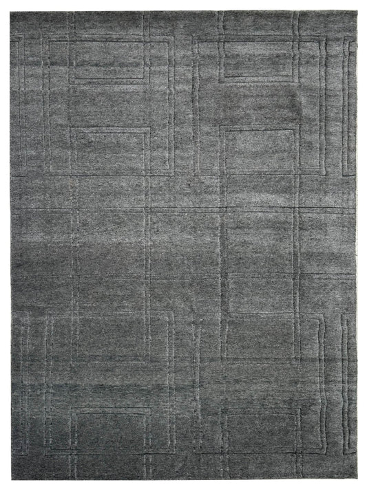 Artisan Harmony Grey Grey Contemporary Knotted Rug - Rugs - Artisan - Atlanta Designer Rugs