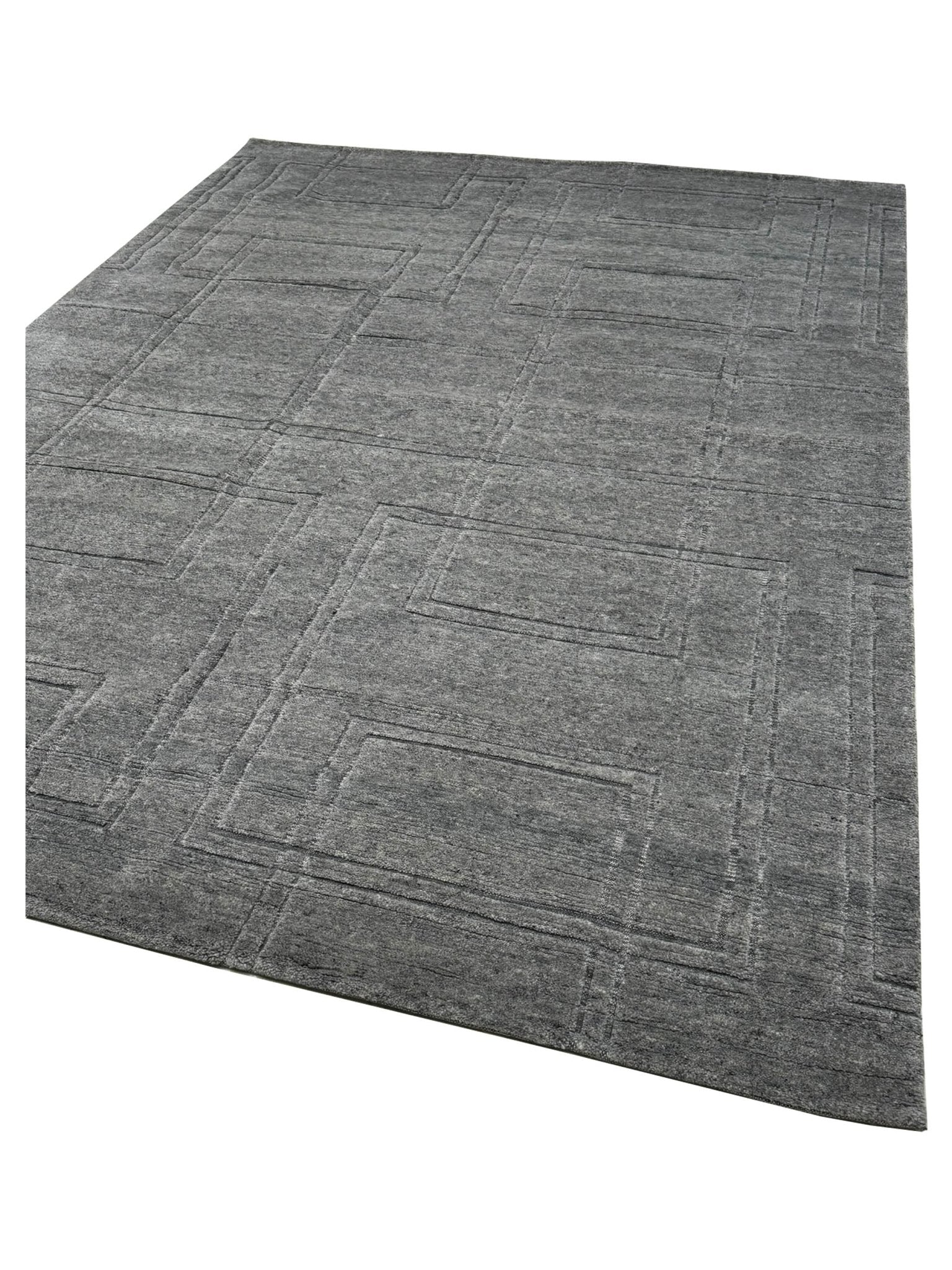 Artisan Harmony Grey Grey Contemporary Knotted Rug - Rugs - Artisan - Atlanta Designer Rugs