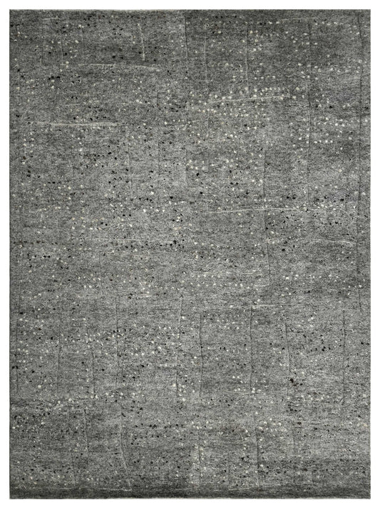 Artisan Harmony Dark Grey Contemporary Knotted Rug - Rugs - Artisan - Atlanta Designer Rugs