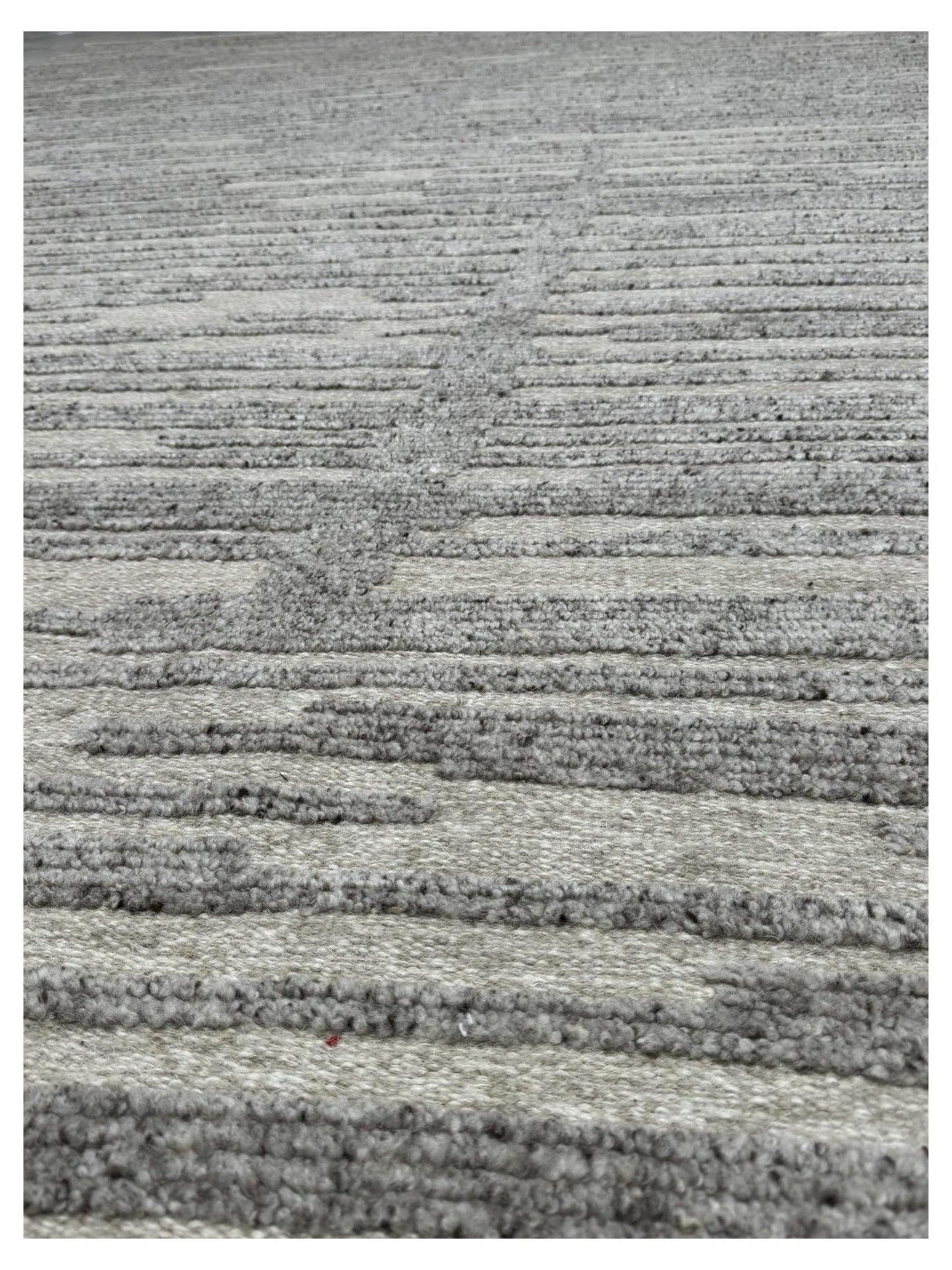 Artisan Harmony Grey White Contemporary Knotted Rug - Rugs - Artisan - Atlanta Designer Rugs