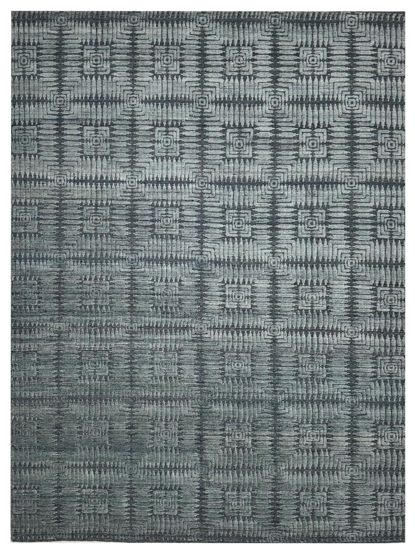 Artisan Harmony Lt.Blue Blue Contemporary Knotted Rug - Rugs - Artisan - Atlanta Designer Rugs