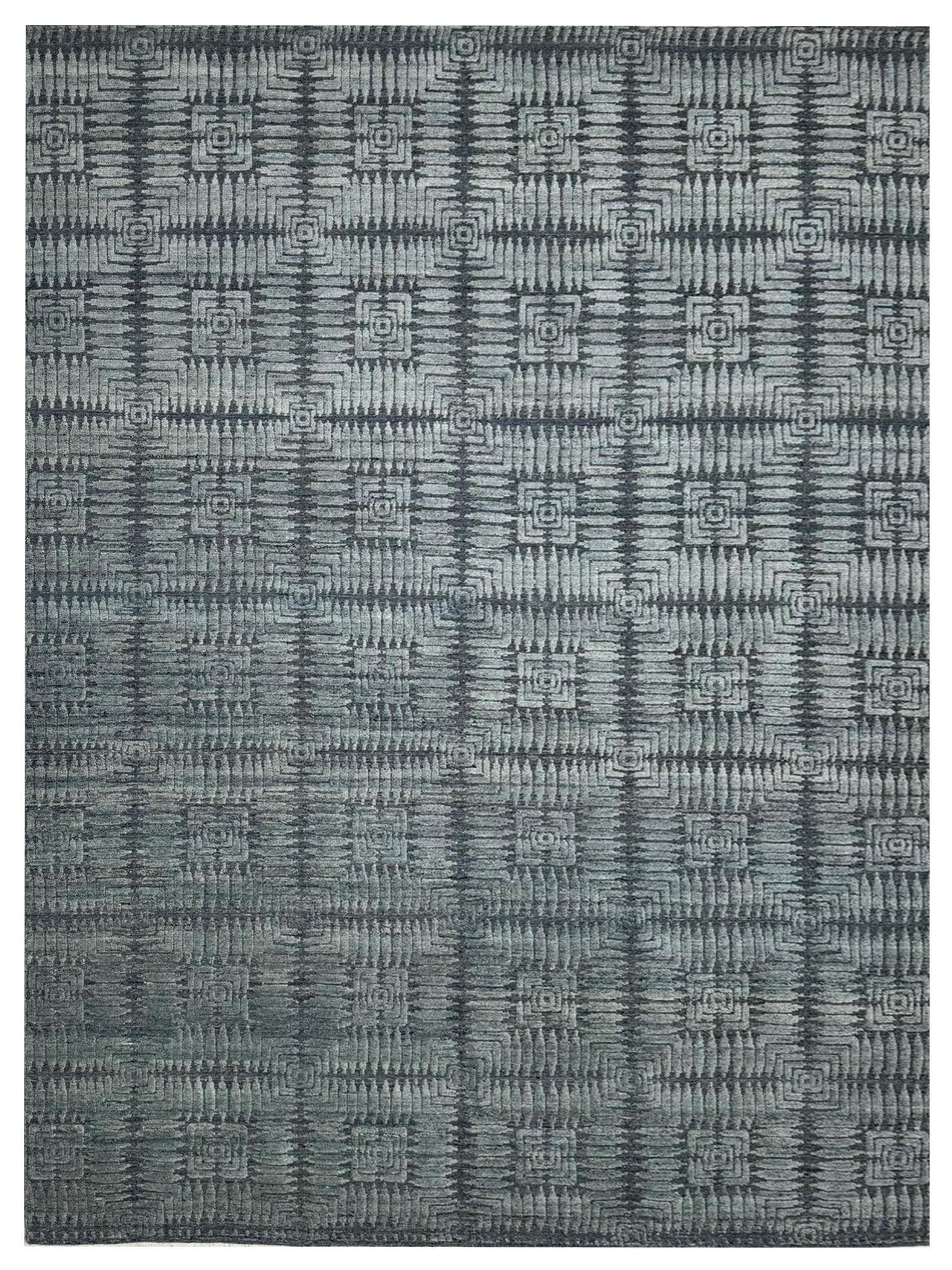 Artisan Harmony Lt.Blue Blue Contemporary Knotted Rug - Rugs - Artisan - Atlanta Designer Rugs