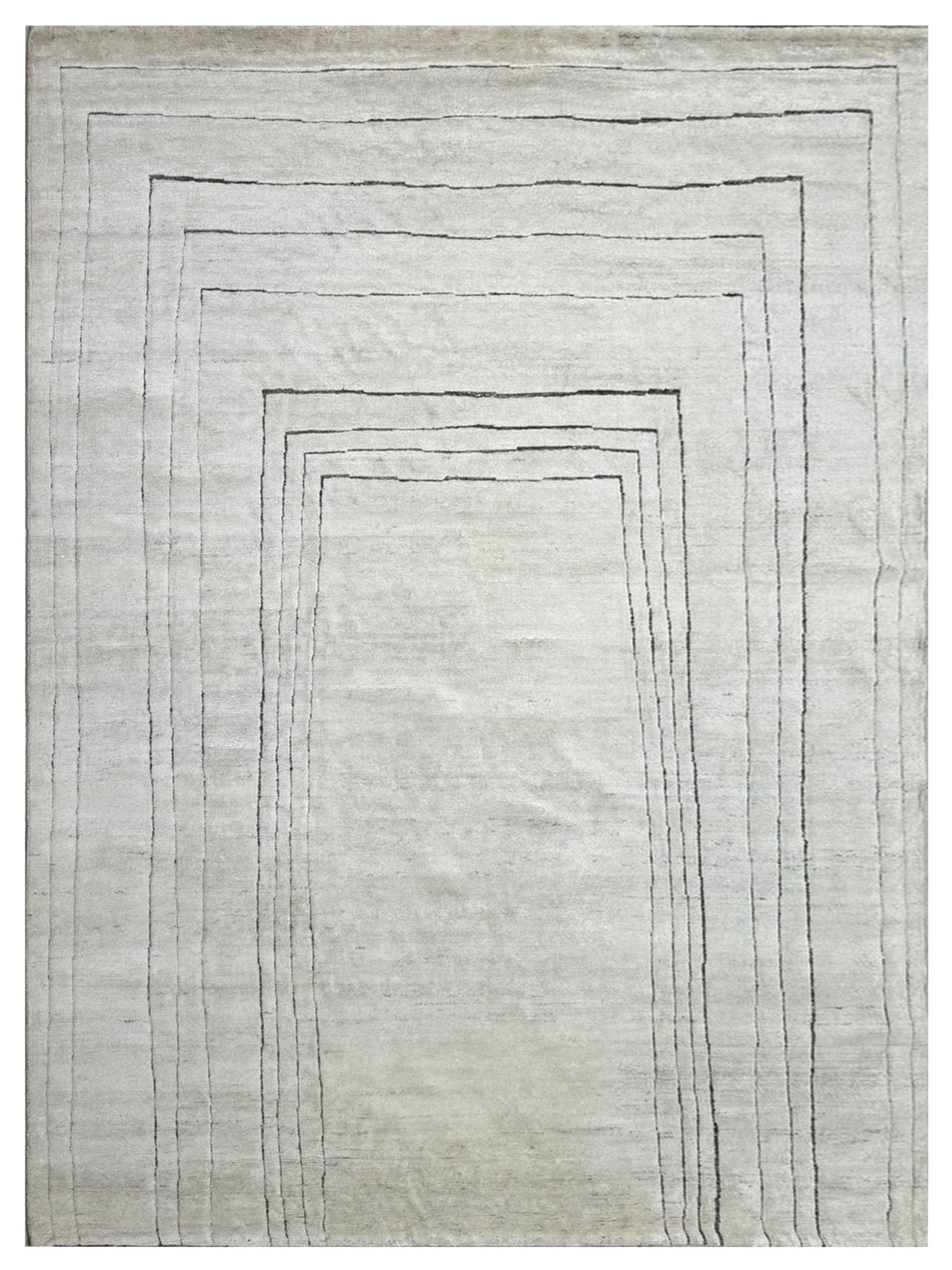 Artisan Harmony Ivory Contemporary Knotted Rug - Rugs - Artisan - Atlanta Designer Rugs