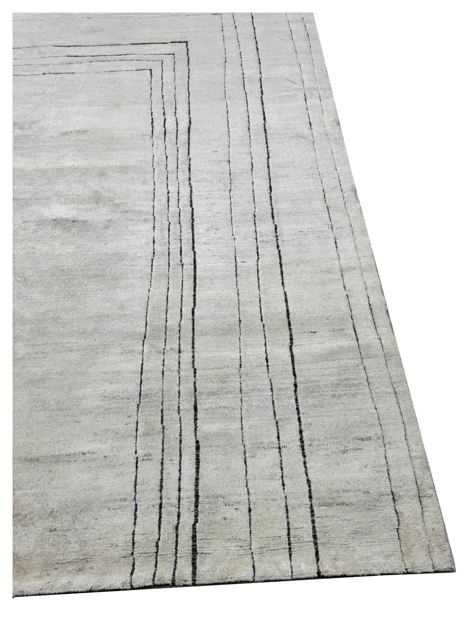 Artisan Harmony Ivory Contemporary Knotted Rug - Rugs - Artisan - Atlanta Designer Rugs