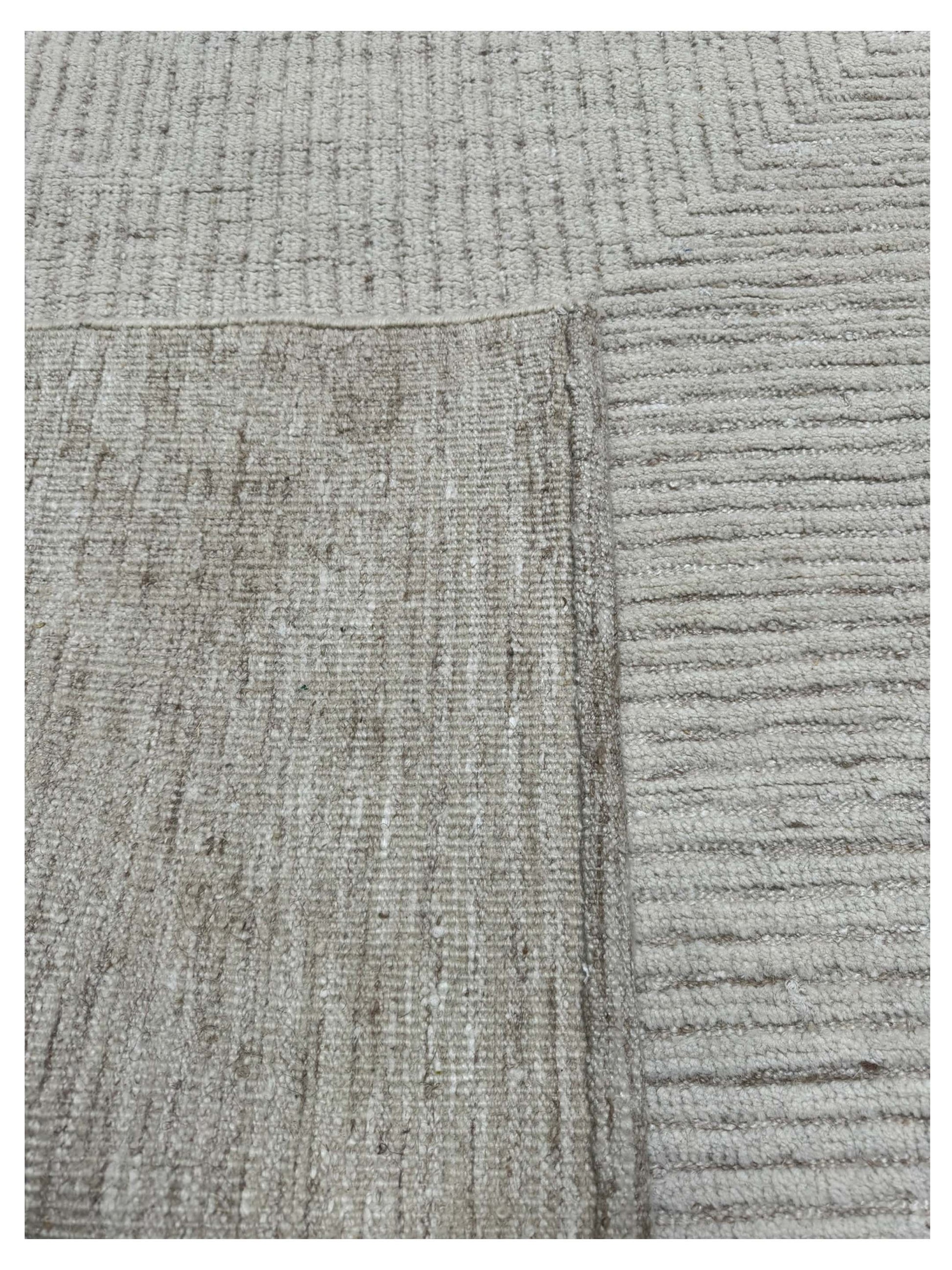 Artisan Harmony Ivory Beige Contemporary Knotted Rug - Rugs - Artisan - Atlanta Designer Rugs