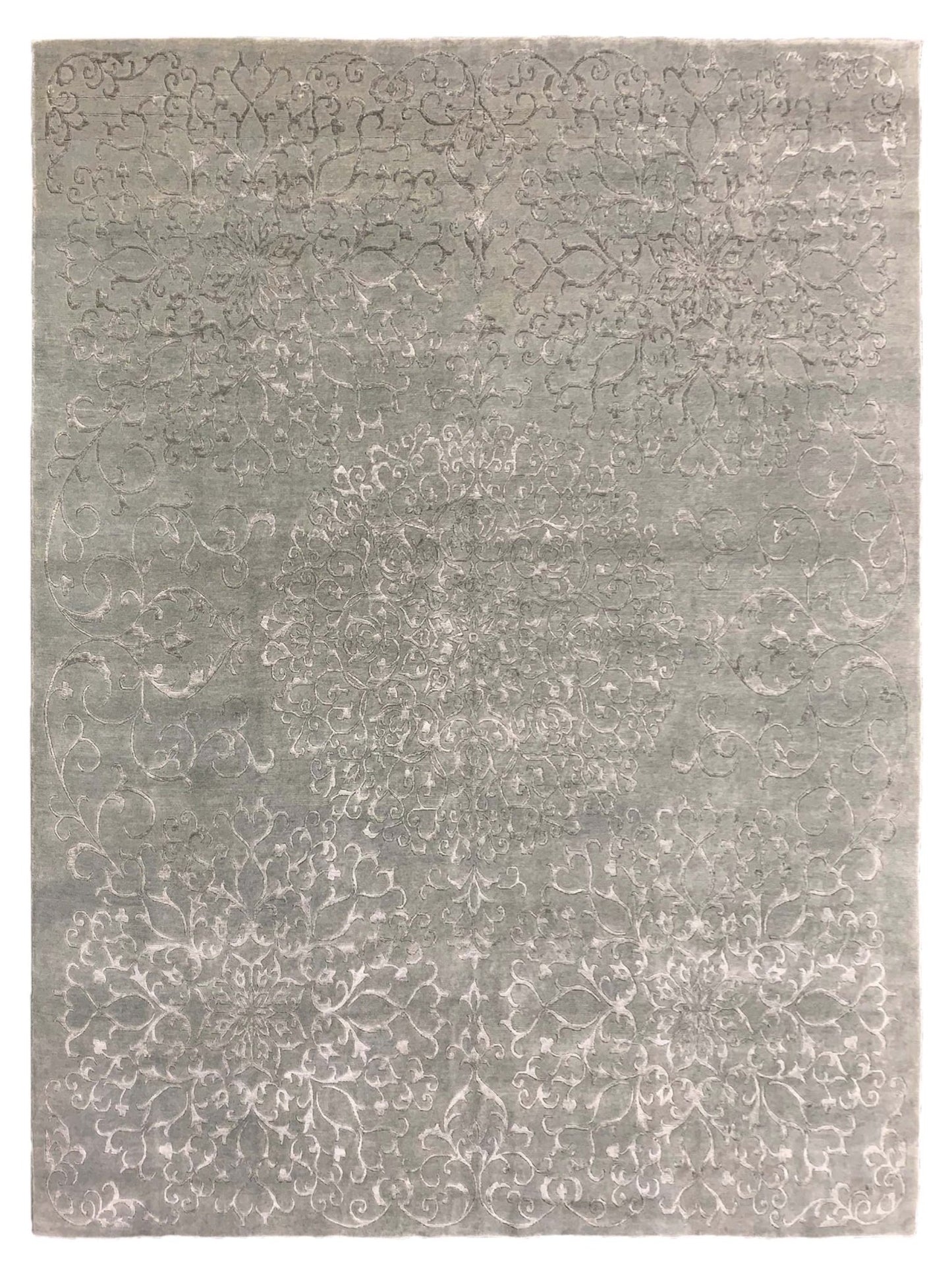 Artisan Teresa Sage Contemporary Knotted Rug - Rugs - Artisan - Atlanta Designer Rugs