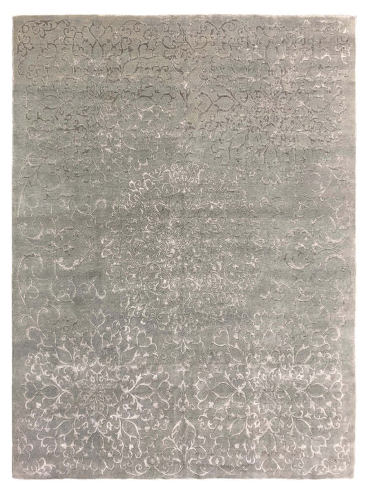 Artisan Teresa Sage Contemporary Knotted Rug - Rugs - Artisan - Atlanta Designer Rugs