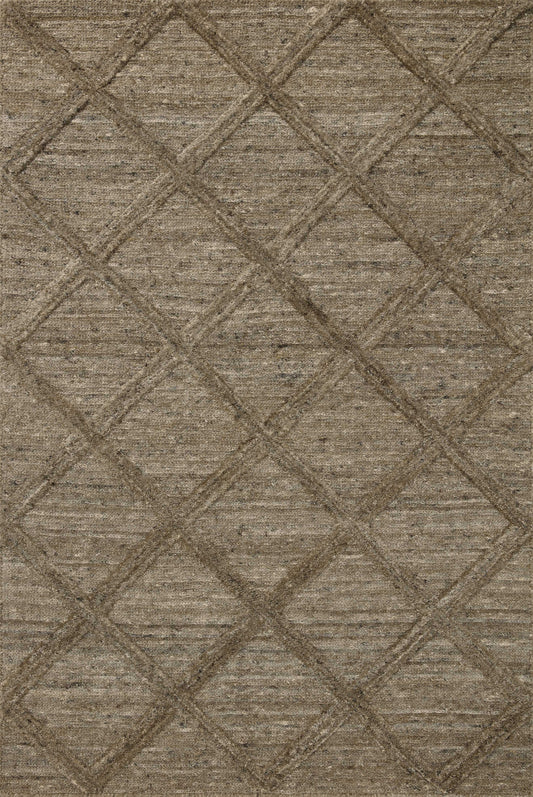 Magnolia Home Hunter HUN-01 Khaki Contemporary Hand Tufted Rug