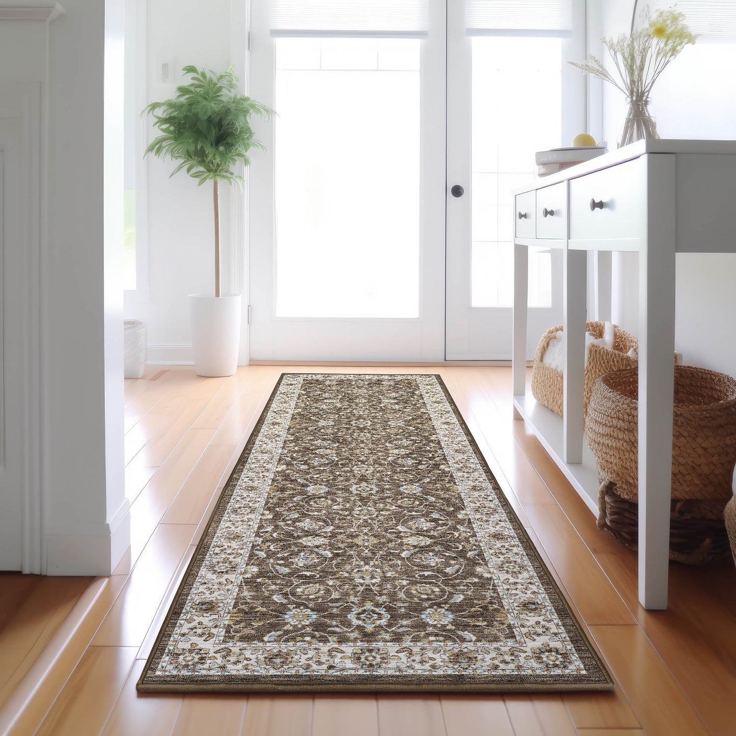 Dalyn Rugs Hatay HY1 Chocolate Traditional Rug - Rugs - Dalyn Rugs - Atlanta Designer Rugs