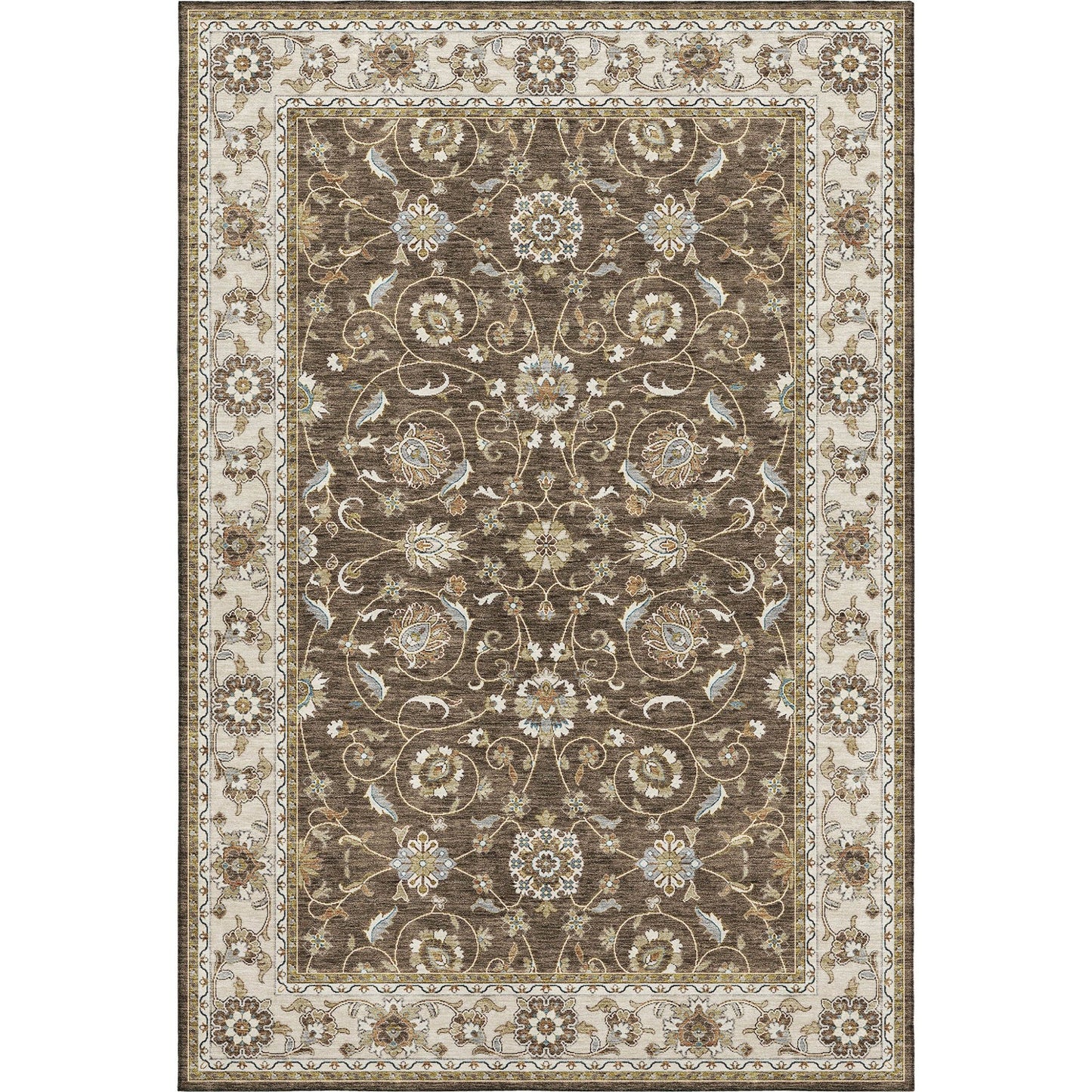 Dalyn Rugs Hatay HY1 Chocolate Traditional Rug - Rugs - Dalyn Rugs - Atlanta Designer Rugs