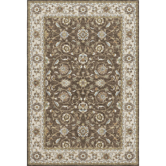 Dalyn Rugs Hatay HY1 Chocolate Traditional Rug - Rugs - Dalyn Rugs - Atlanta Designer Rugs