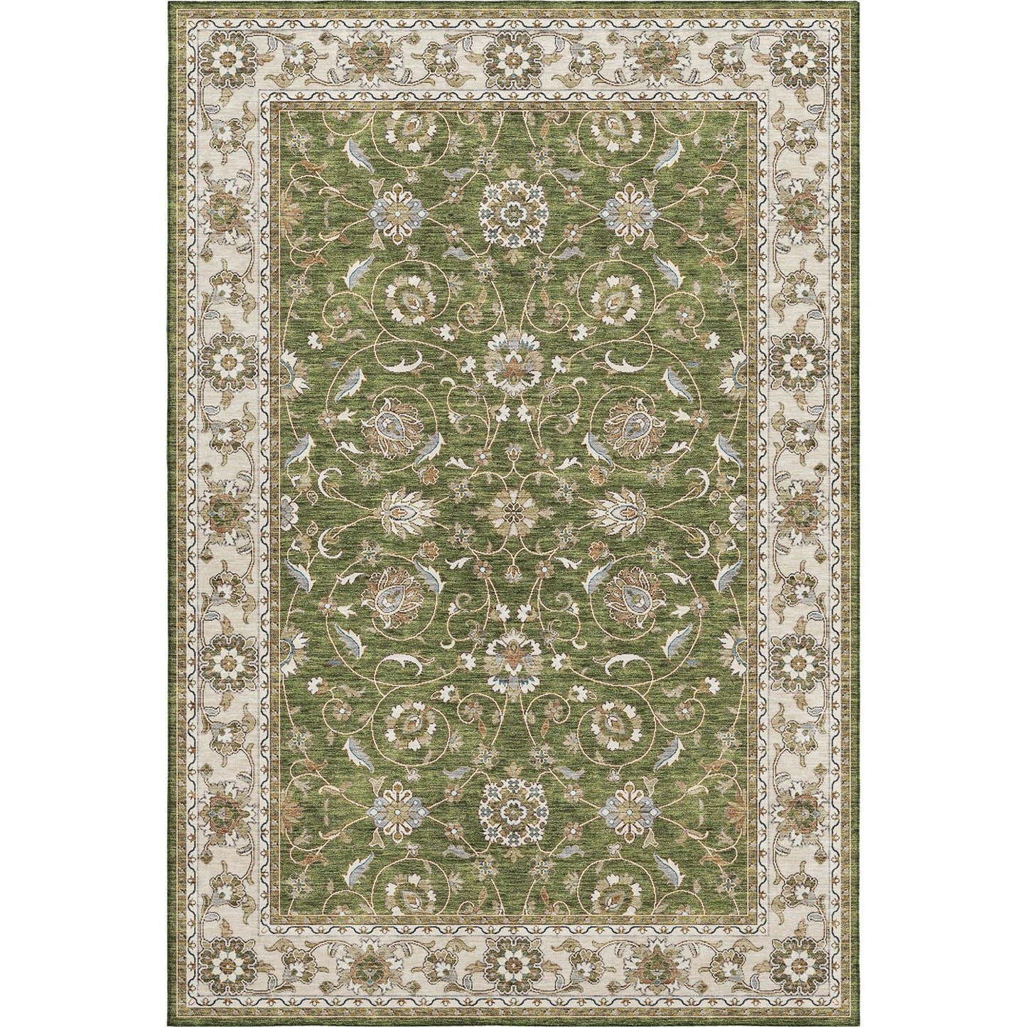 Dalyn Rugs Hatay HY1 Olive Traditional Rug - Rugs - Dalyn Rugs - Atlanta Designer Rugs