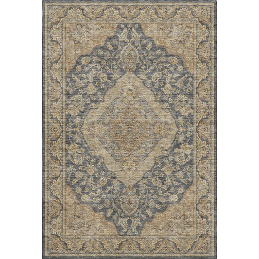 Dalyn Rugs Hatay HY3 Charcoal Traditional Rug - Rugs - Dalyn Rugs - Atlanta Designer Rugs