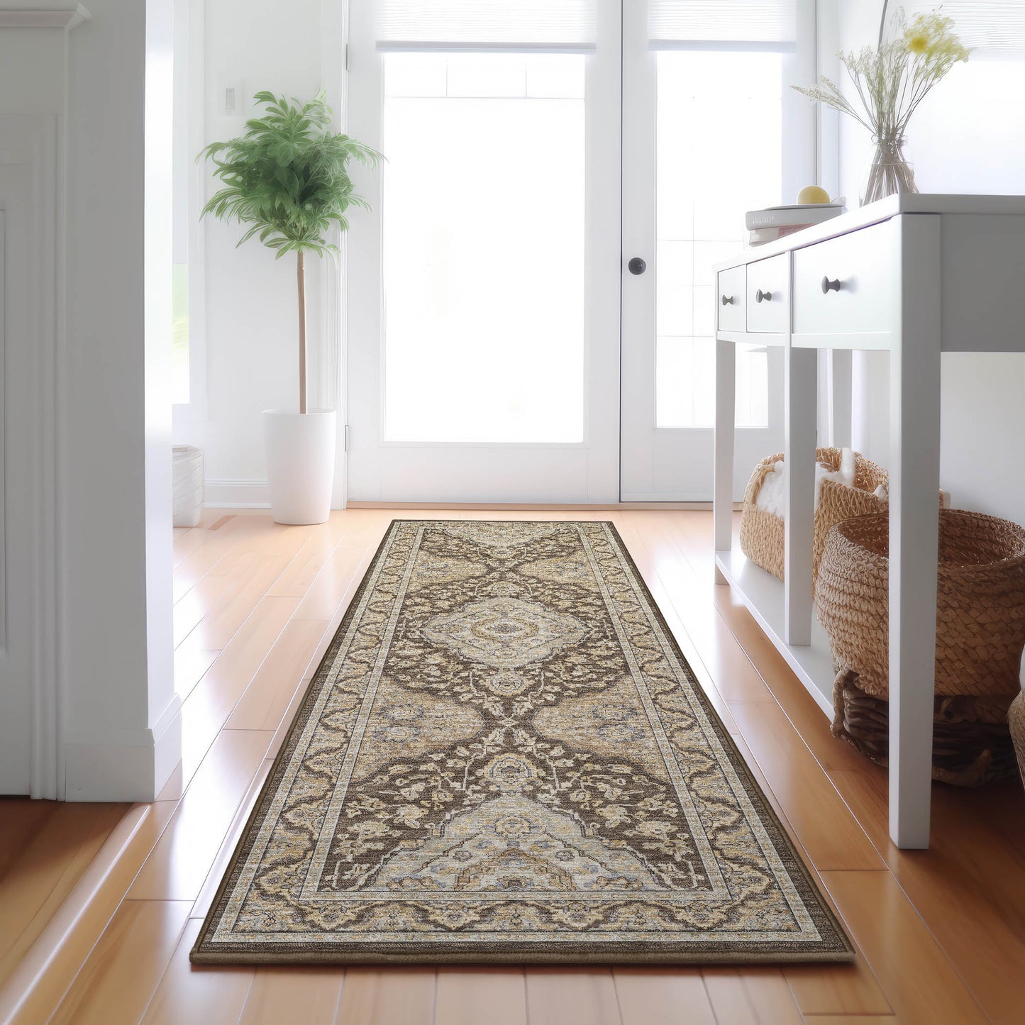 Dalyn Rugs Hatay HY3 Chocolate Traditional Rug - Rugs - Dalyn Rugs - Atlanta Designer Rugs