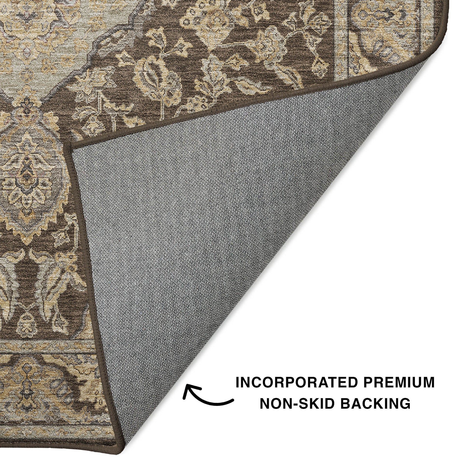 Dalyn Rugs Hatay HY3 Chocolate Traditional Rug - Rugs - Dalyn Rugs - Atlanta Designer Rugs