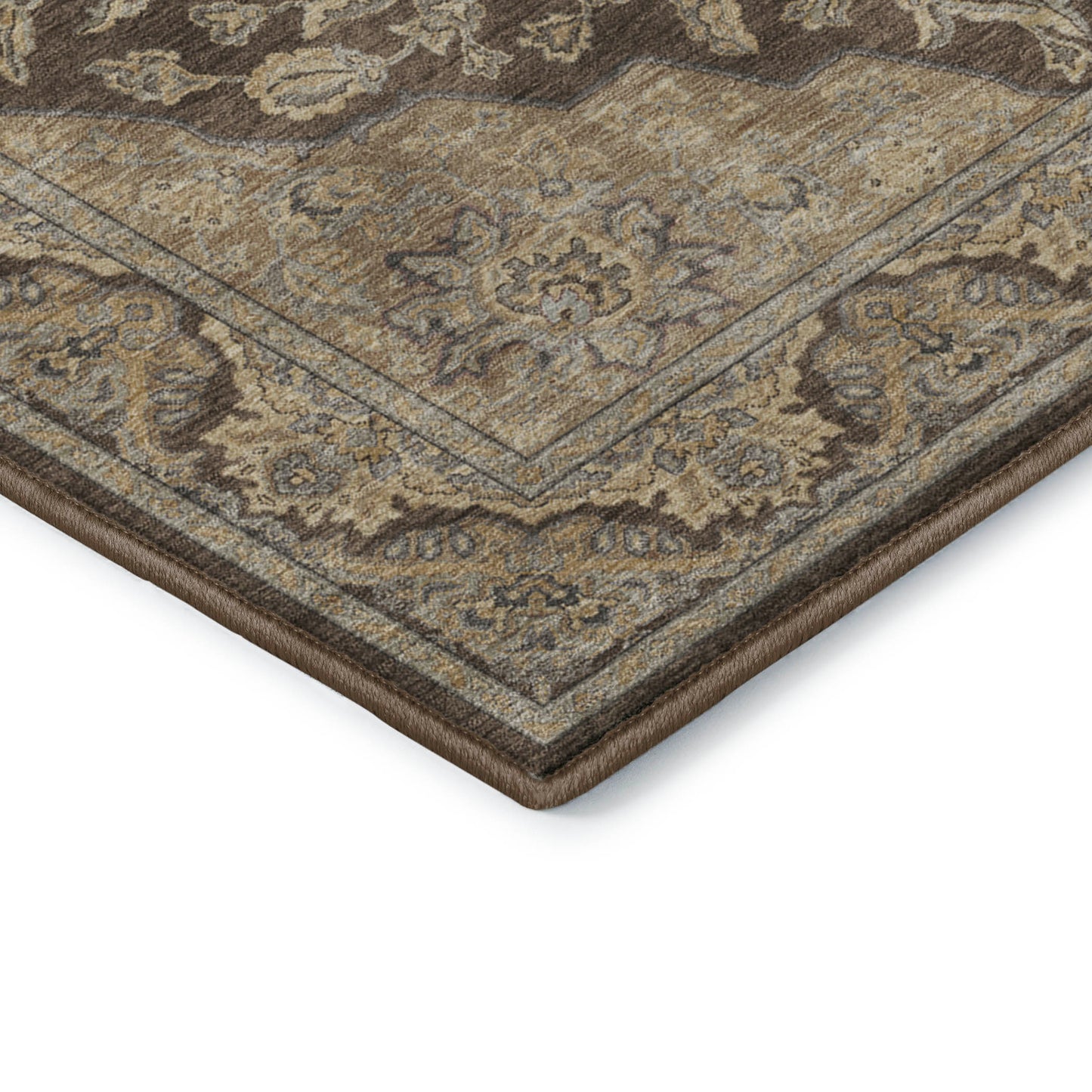 Dalyn Rugs Hatay HY3 Chocolate Traditional Rug - Rugs - Dalyn Rugs - Atlanta Designer Rugs