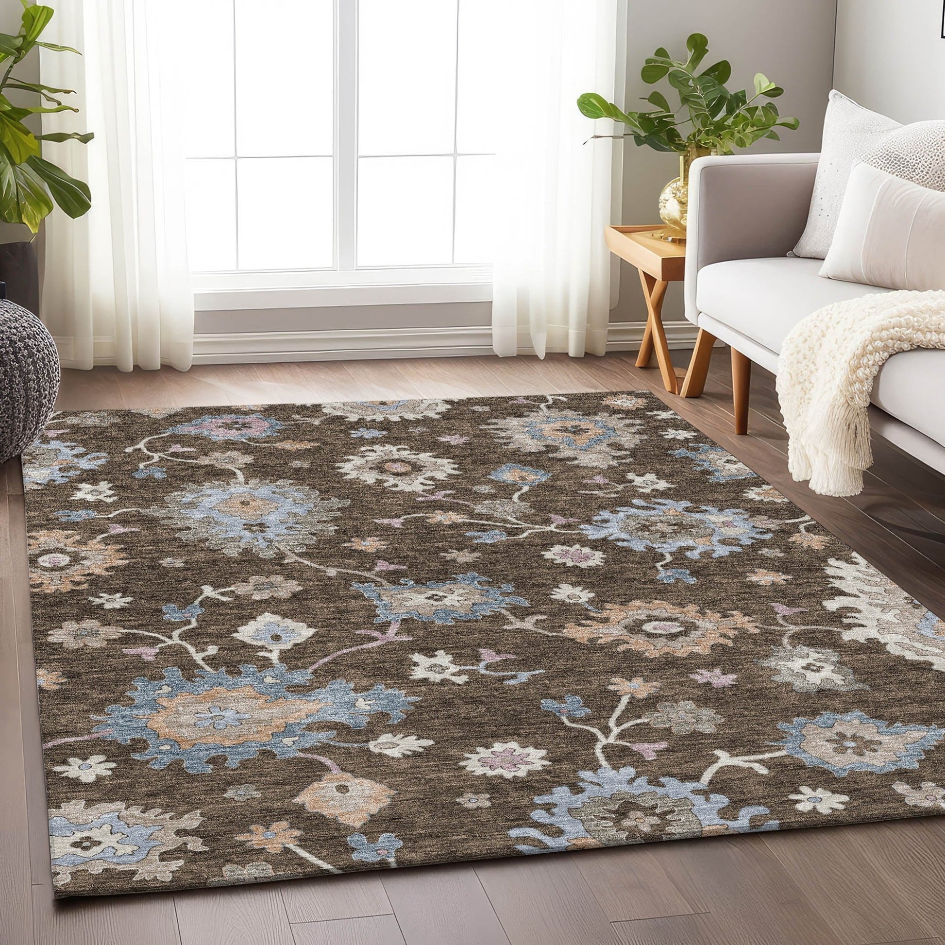 Dalyn Rugs Hatay HY4 Chocolate Traditional Rug - Rugs - Dalyn Rugs - Atlanta Designer Rugs