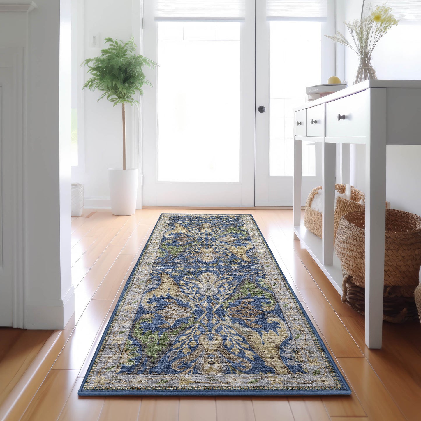 Dalyn Rugs Hatay HY6 Navy  Traditional  Rug