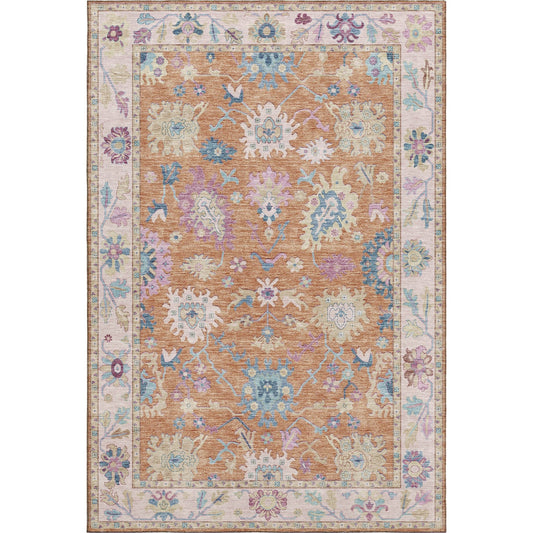 Dalyn Rugs Hatay HY7 Orange Traditional Rug - Rugs - Dalyn Rugs - Atlanta Designer Rugs