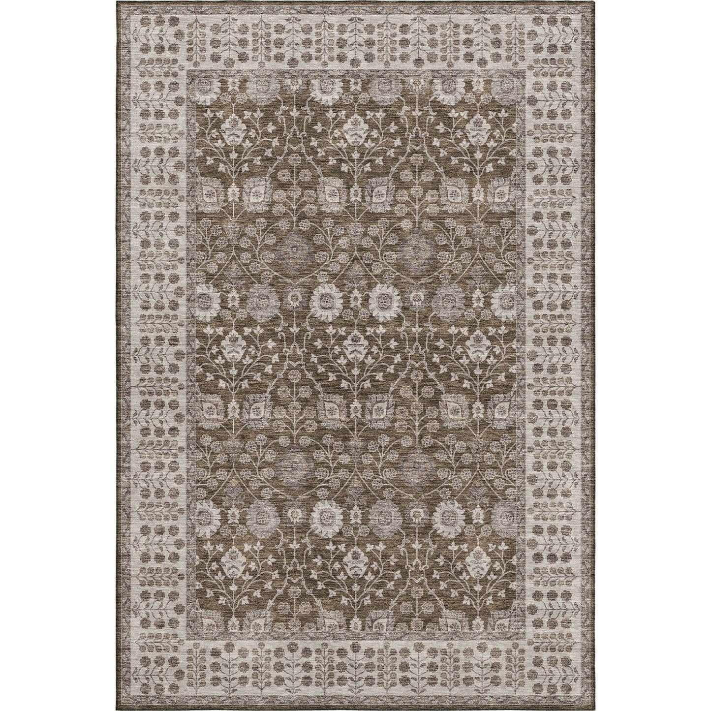 Dalyn Rugs Hatay HY8 Chocolate Traditional Rug - Rugs - Dalyn Rugs - Atlanta Designer Rugs