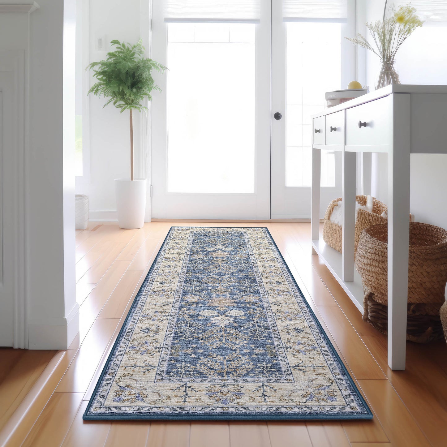 Dalyn Rugs Hatay HY9 Blue Traditional Rug - Rugs - Dalyn Rugs - Atlanta Designer Rugs