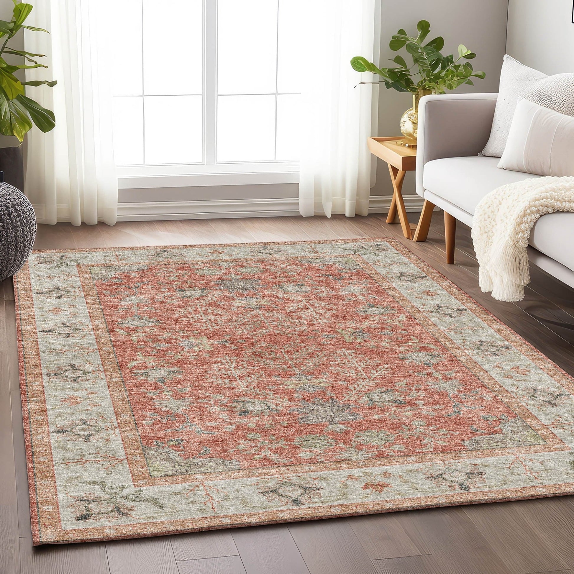 Dalyn Rugs Hatay HY9 Coral Traditional Rug - Rugs - Dalyn Rugs - Atlanta Designer Rugs