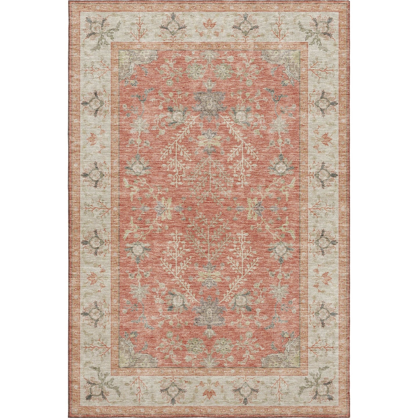 Dalyn Rugs Hatay HY9 Coral Traditional Rug - Rugs - Dalyn Rugs - Atlanta Designer Rugs