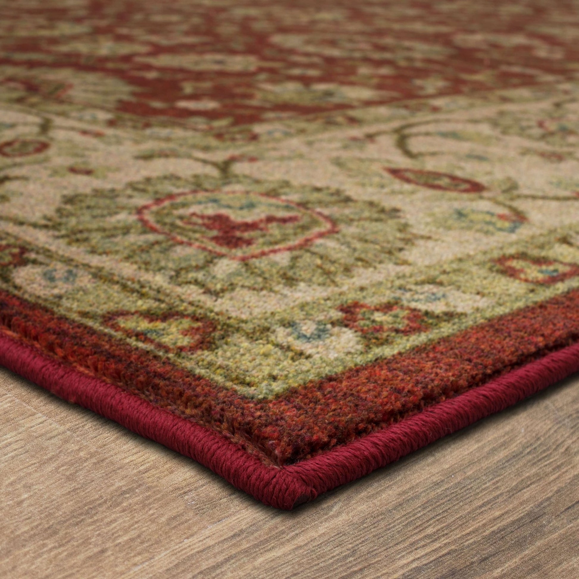 Karastan Kaleidoscope ZS034 Red Machinemade Rug - Rugs - Karastan - Atlanta Designer Rugs