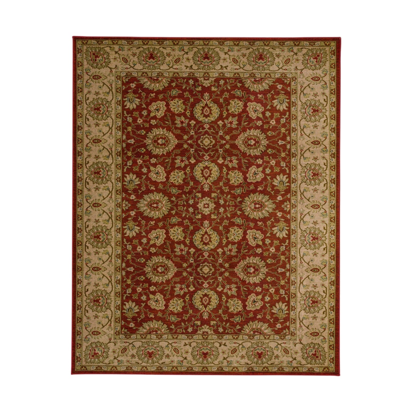 Karastan Kaleidoscope ZS034 Red Machinemade Rug - Rugs - Karastan - Atlanta Designer Rugs