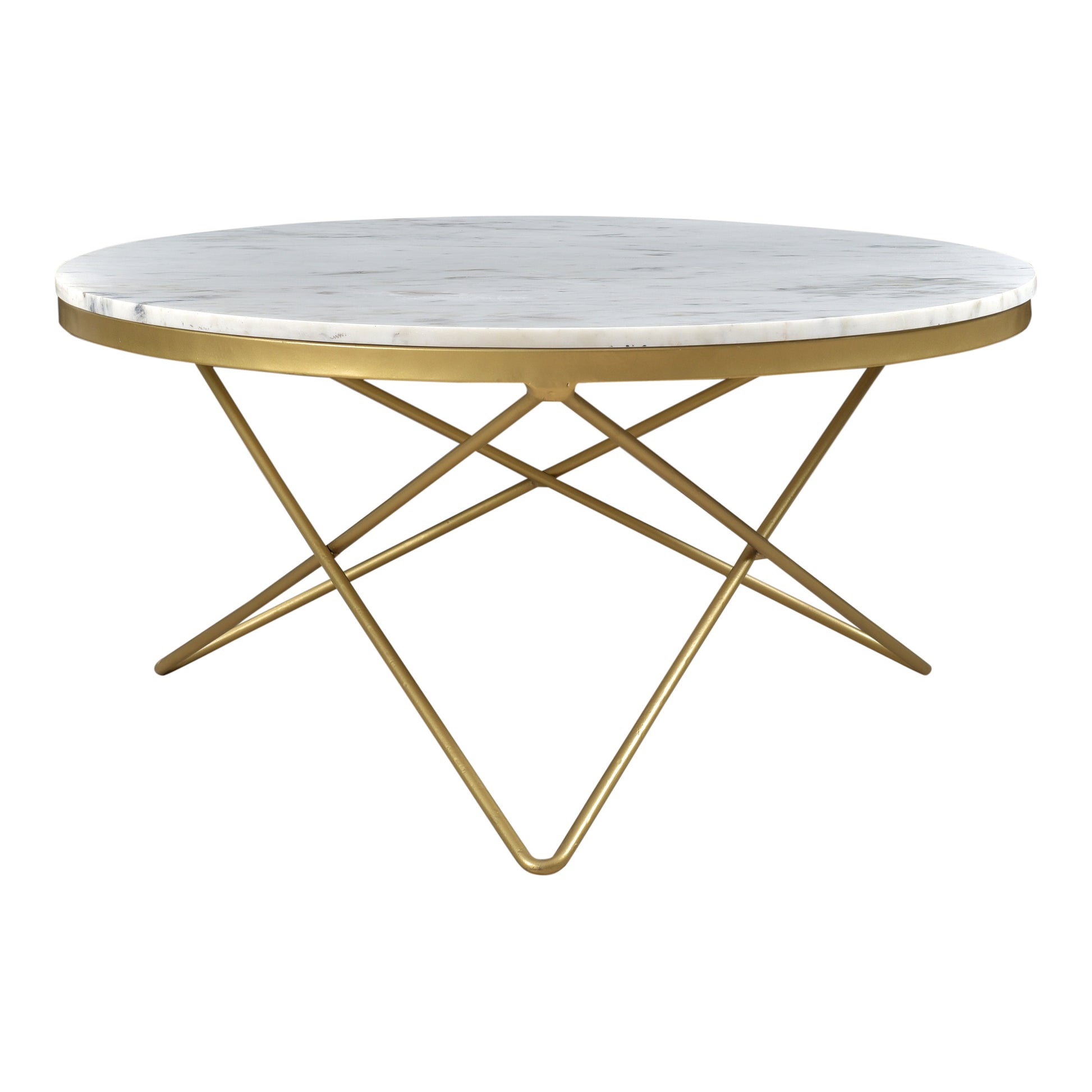 Moes Home Coffee Tables Haley White Contemporary Furniture