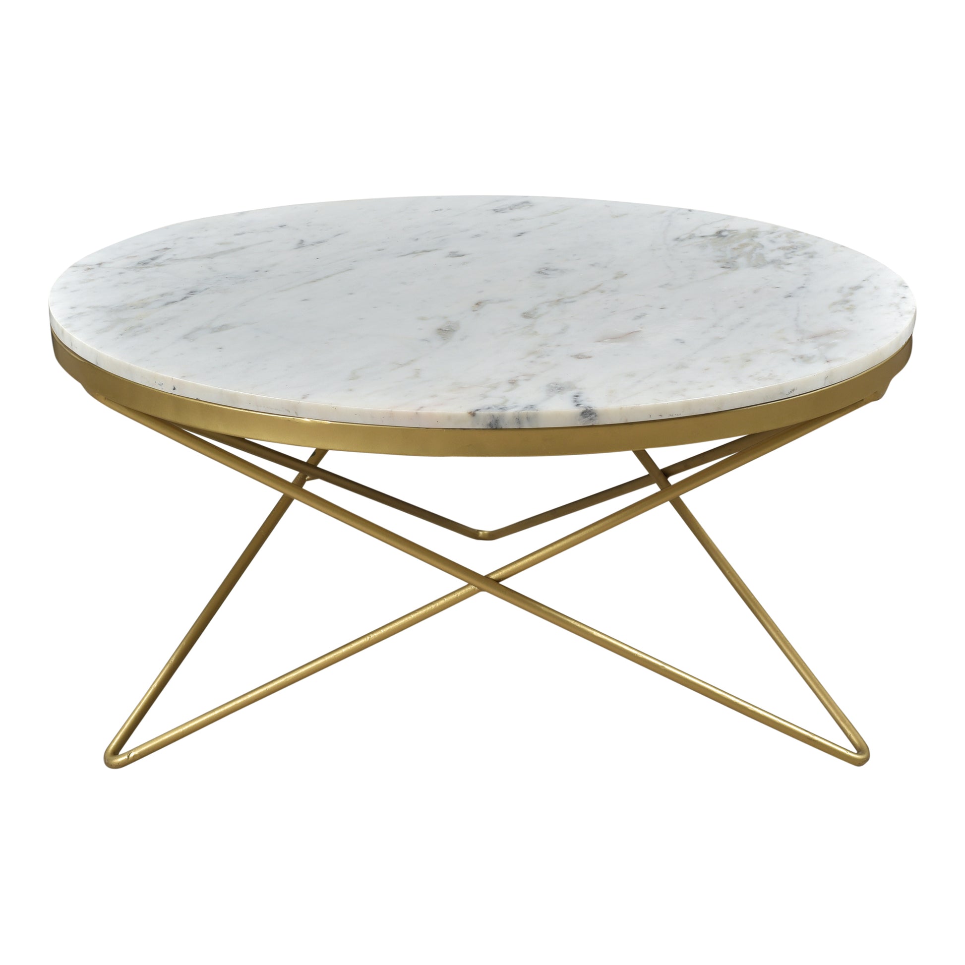 Moes Home Coffee Tables Haley White Contemporary Furniture