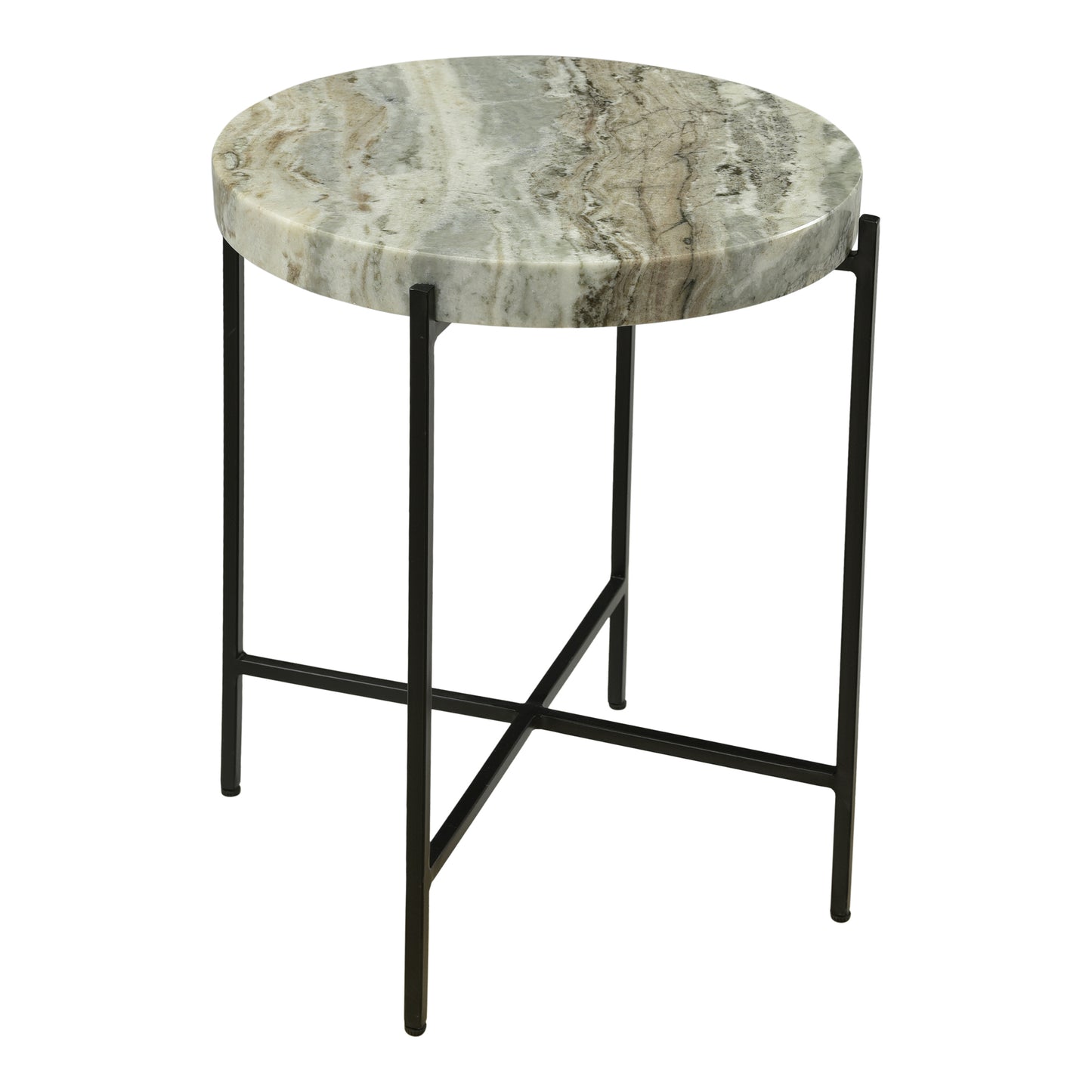 Moes Home Accent Tables Cirque Brown Contemporary Furniture