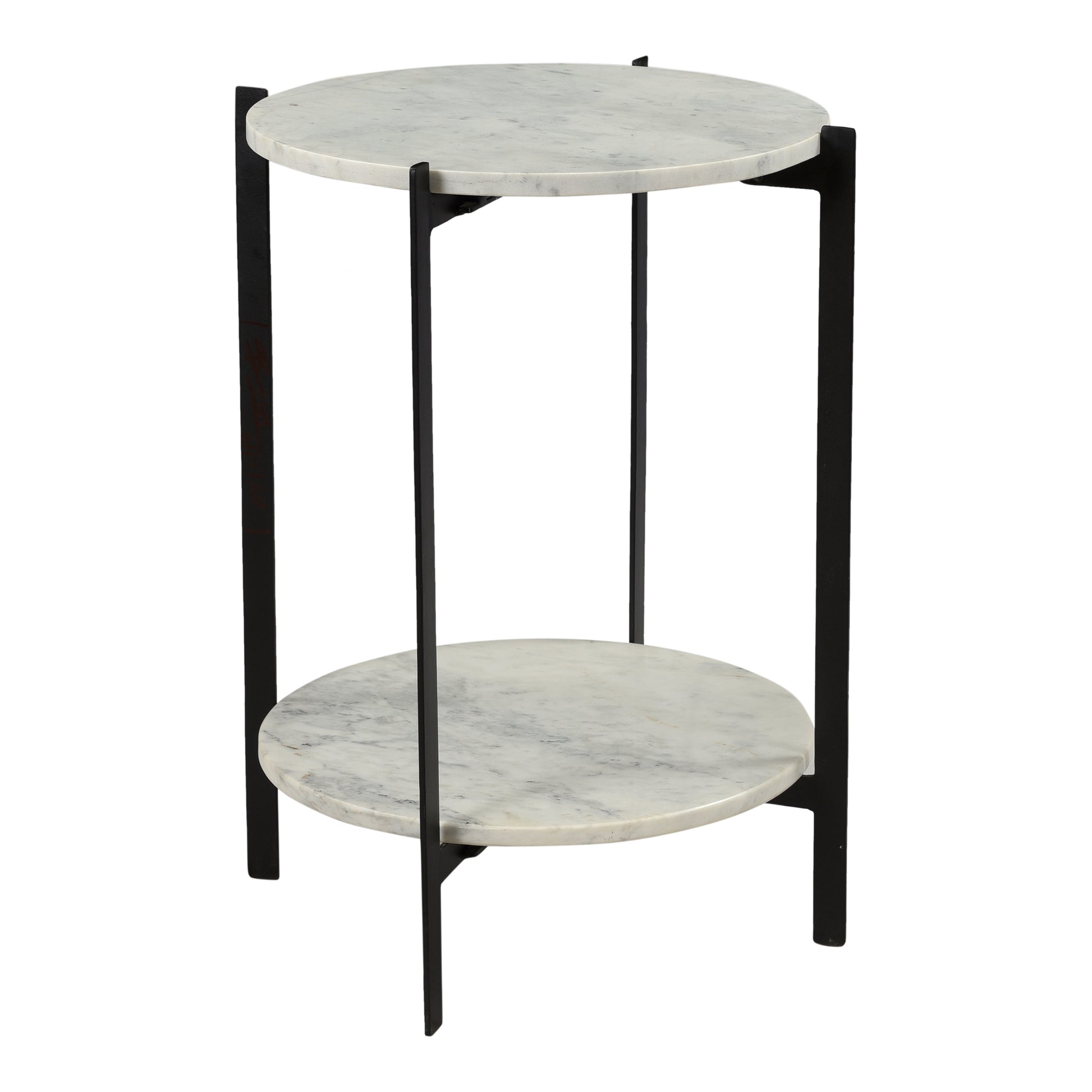 Moes Home Accent Tables Melanie White Contemporary Furniture