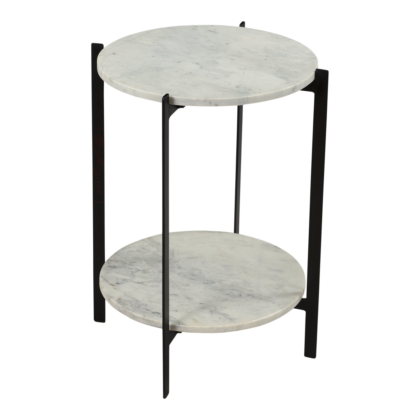 Moes Home Accent Tables Melanie White Contemporary Furniture