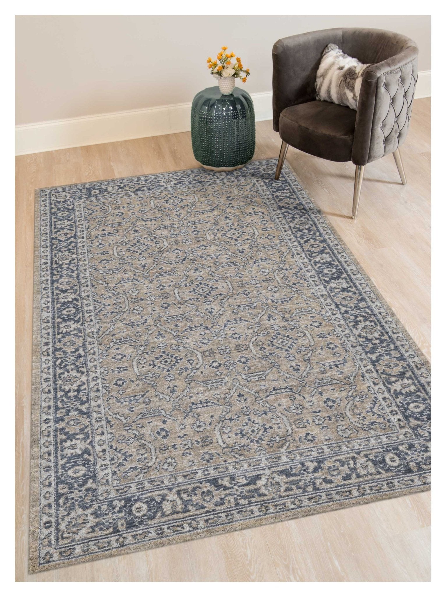 Limited INVERELL IN - 508 GOLD Traditional Woven Rug - Rugs - Limited - Atlanta Designer Rugs