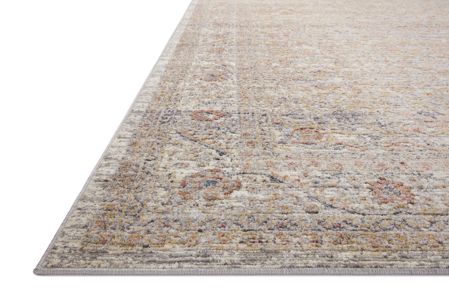 Loloi Indra INA-01 Stone Multi Contemporary Power Loomed Rug