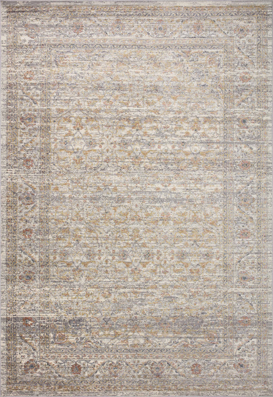 Loloi Indra INA-01 Stone Multi Contemporary Power Loomed Rug