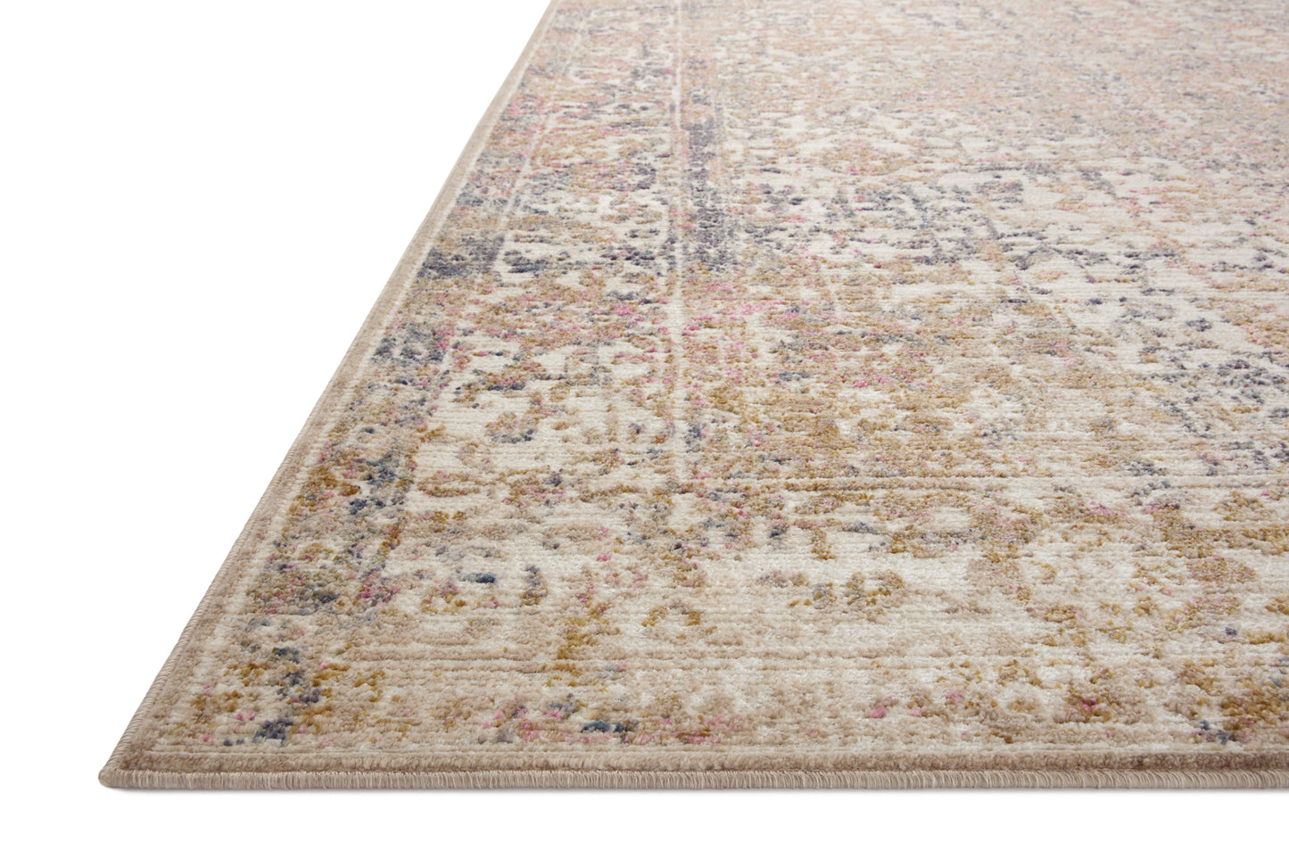 Loloi Indra INA-05 Ivory Multi Contemporary Power Loomed Rug