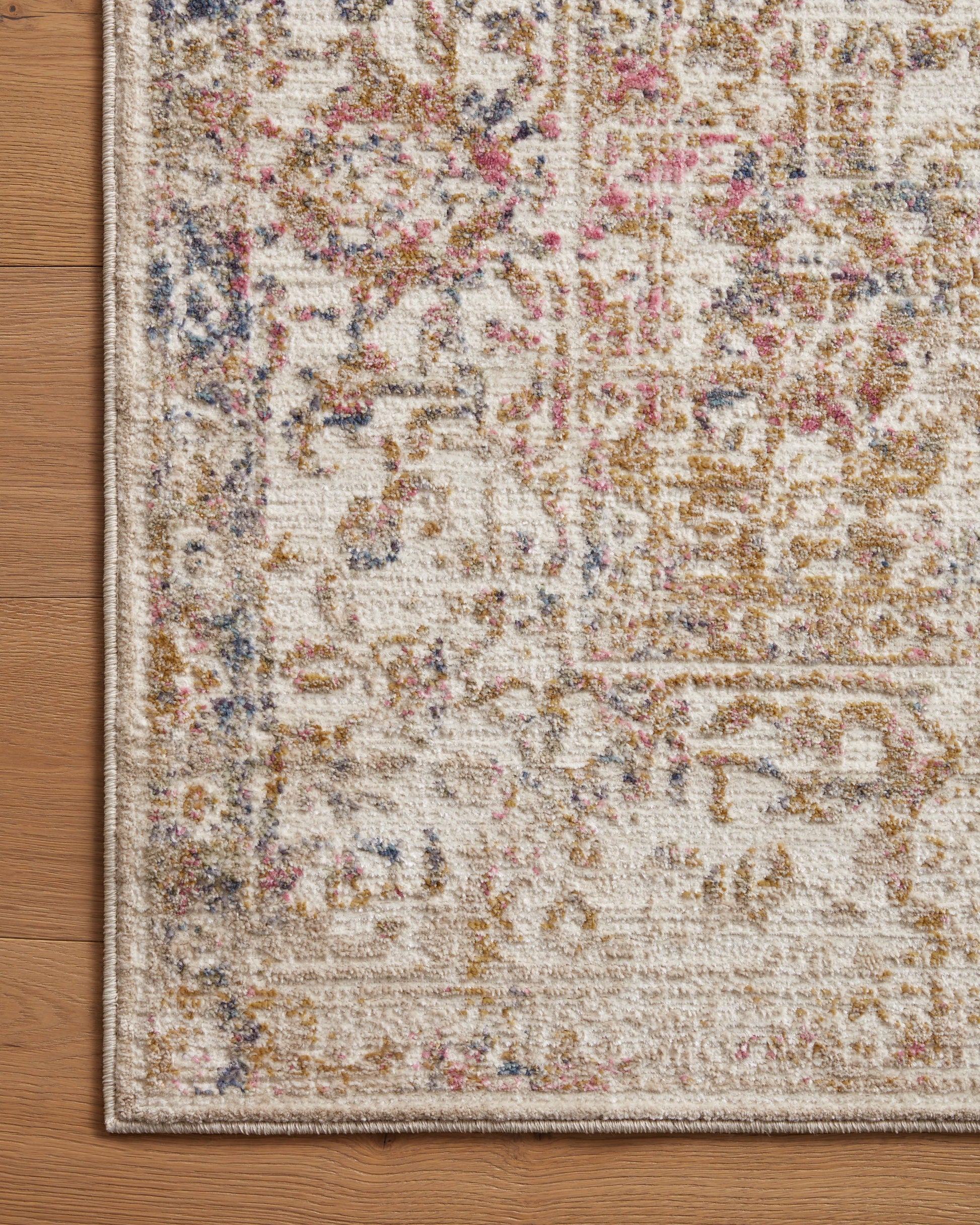 Loloi Indra INA-05 Ivory Multi Contemporary Power Loomed Rug