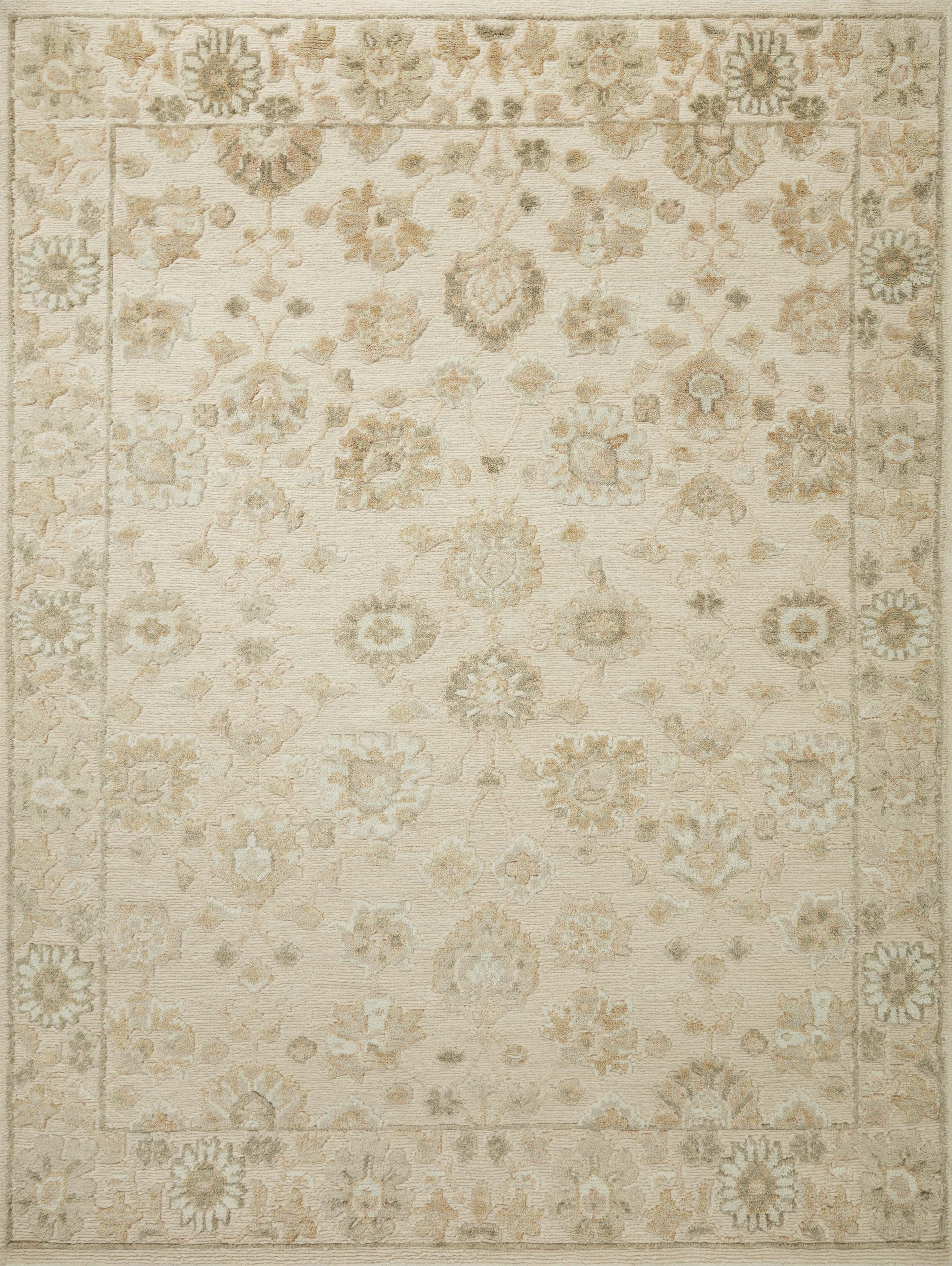 Magnolia Home Ingrid ING-02 Natural Sage Contemporary Hand Woven Rug