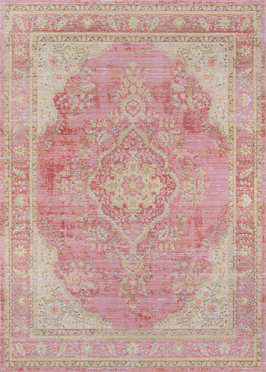 Momeni Isabella  Pink  Traditional