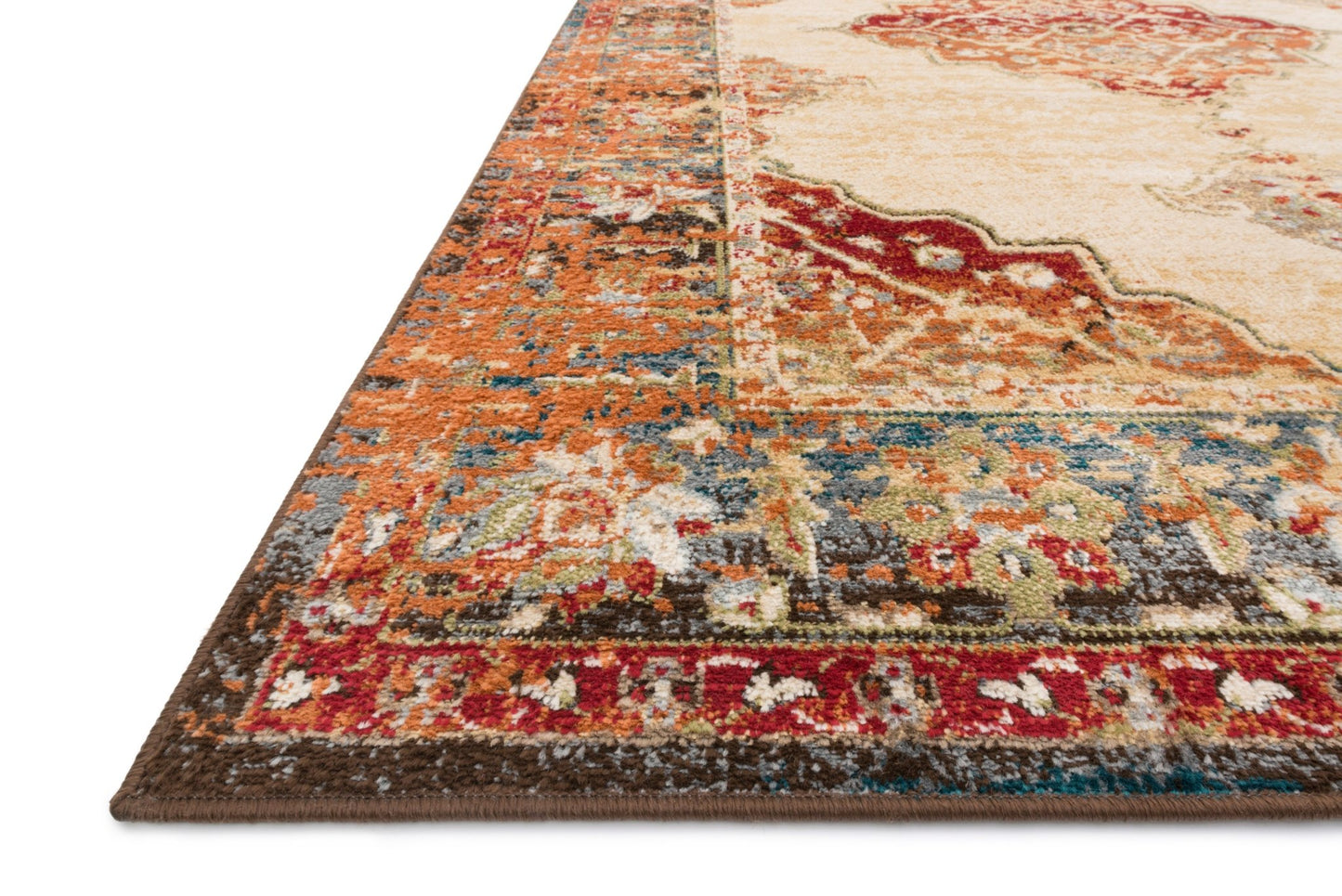 Loloi II Isadora ISA - 04 Ant. Ivory Sunset Transitional Power Loomed Rug - Rugs - Loloi II - Atlanta Designer Rugs