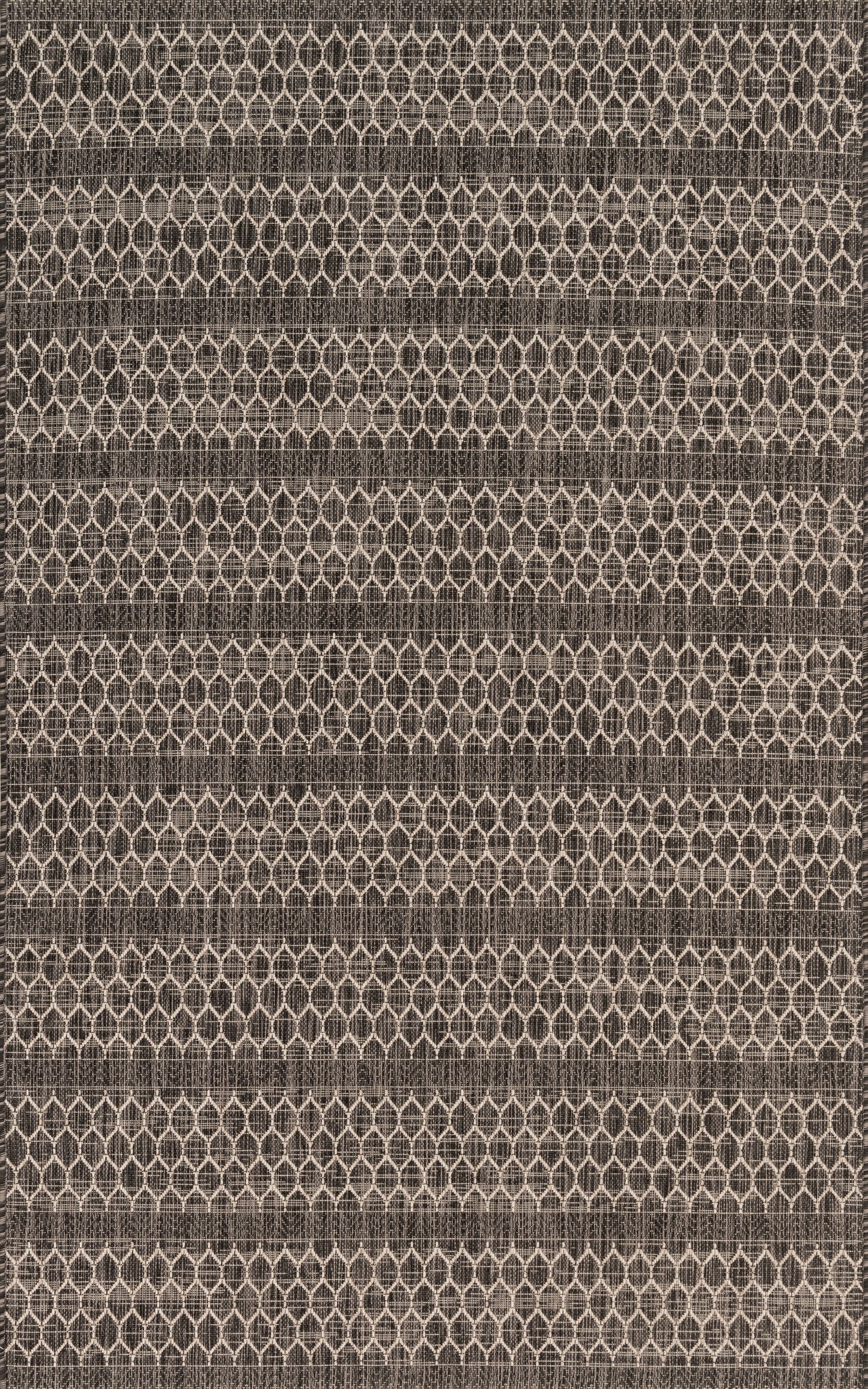 Loloi ISLE IE-01 Black Grey Indoor/Outdoor Power Loomed Rug