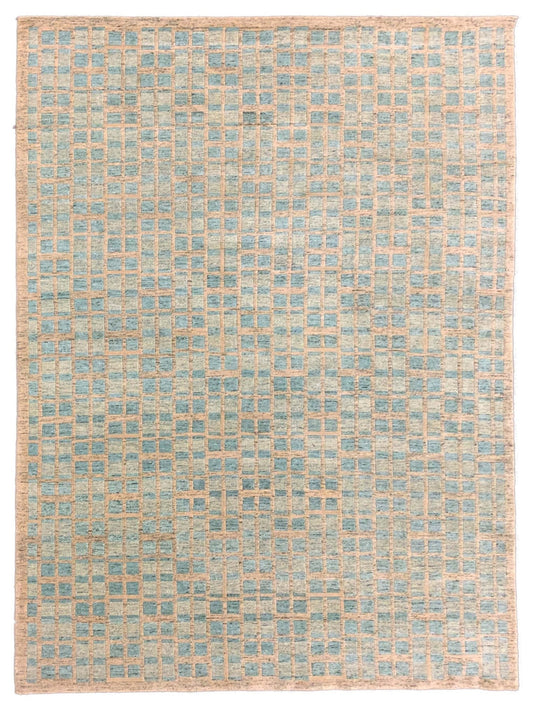 Artisan Toni Green Transitional Knotted Rug - Rugs - Artisan - Atlanta Designer Rugs