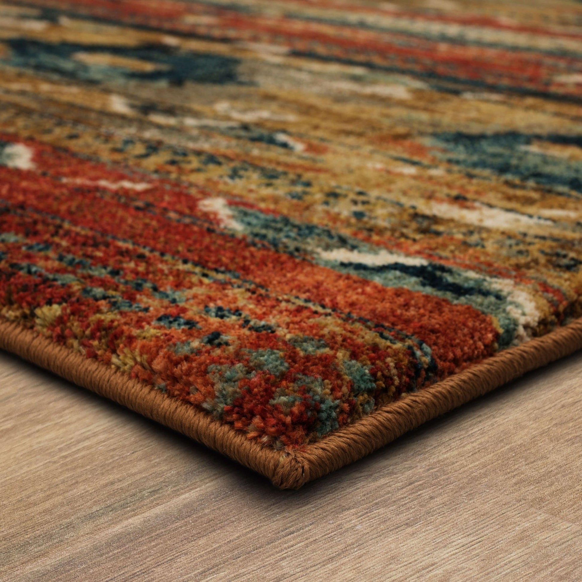 Karastan Spice Market 91799 Aquamarine Modern/Contemporary Machinemade Rug - Rugs - Karastan - Atlanta Designer Rugs