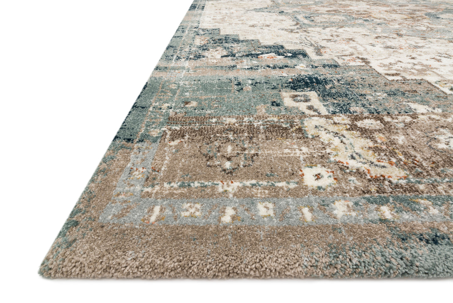 Magnolia Home James JAE-05 Taupe Marine Contemporary Power Loomed Rug