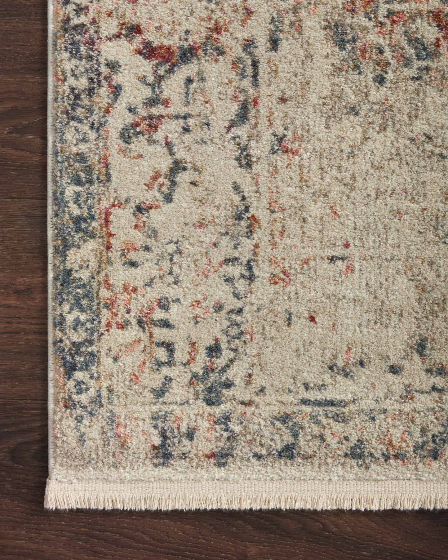 Magnolia Home Janey JAY-04 Ivory Multi Transitional Power Loomed Rug