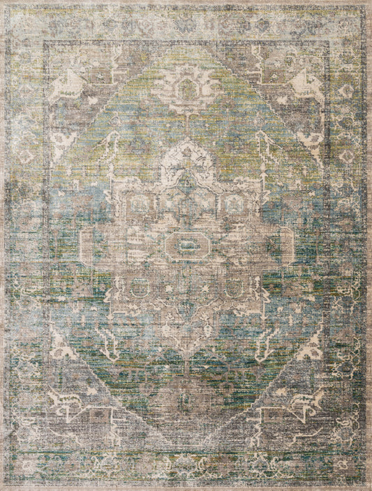 Loloi Javari JV-08 Grass Ocean Contemporary Power Loomed Rug